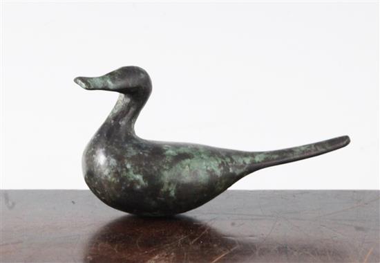 § Guy Taplin (b.1939) Miniature pintail, 1997, 3.75in.